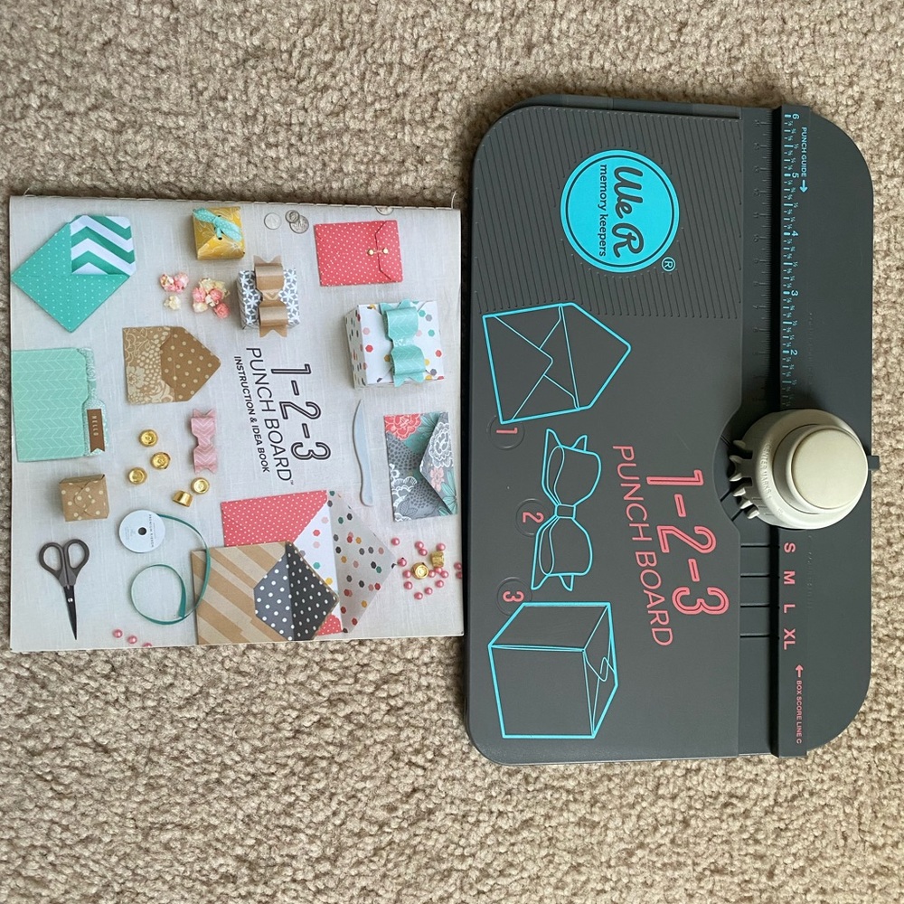 We R Memory Keepers 1 2 3 Punch Board